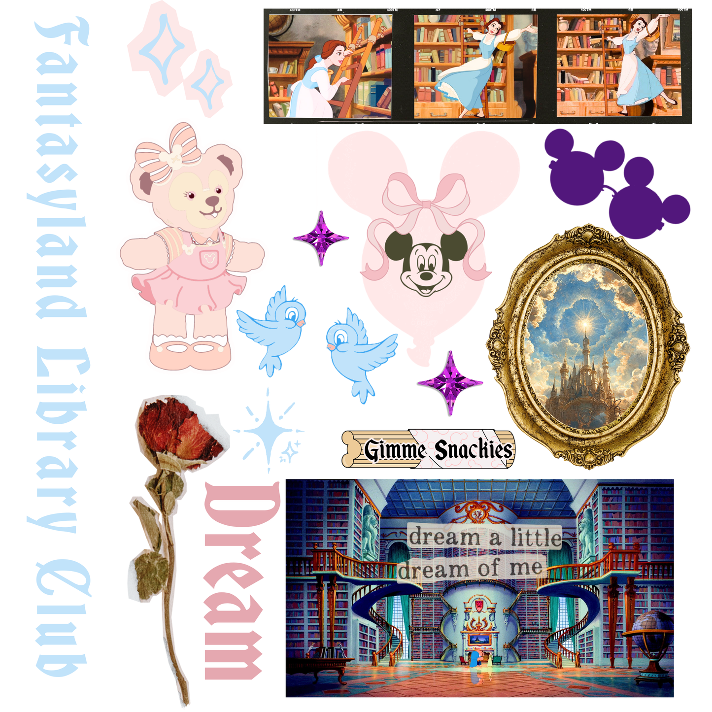 Curated Sticker Packs - for mugs, plates, suitcases and more