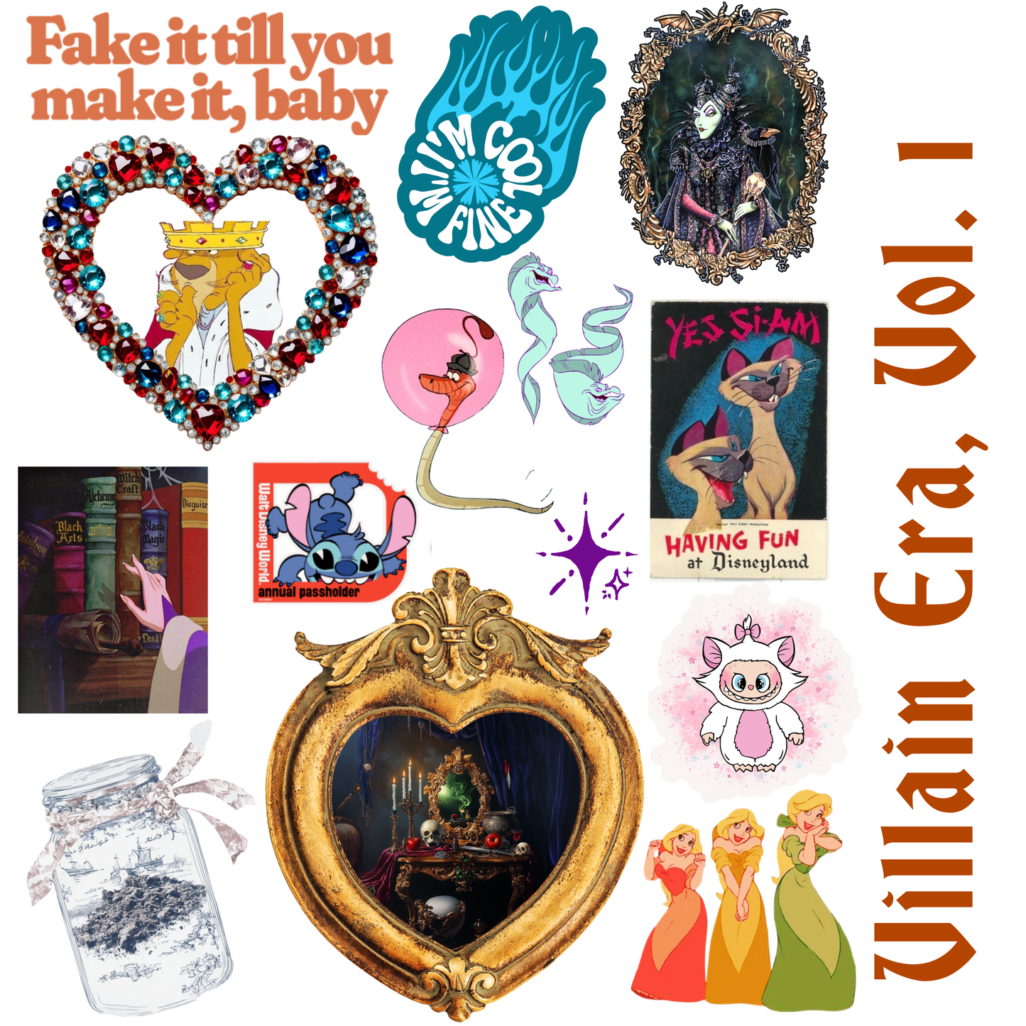 Curated Sticker Packs - for mugs, plates, suitcases and more