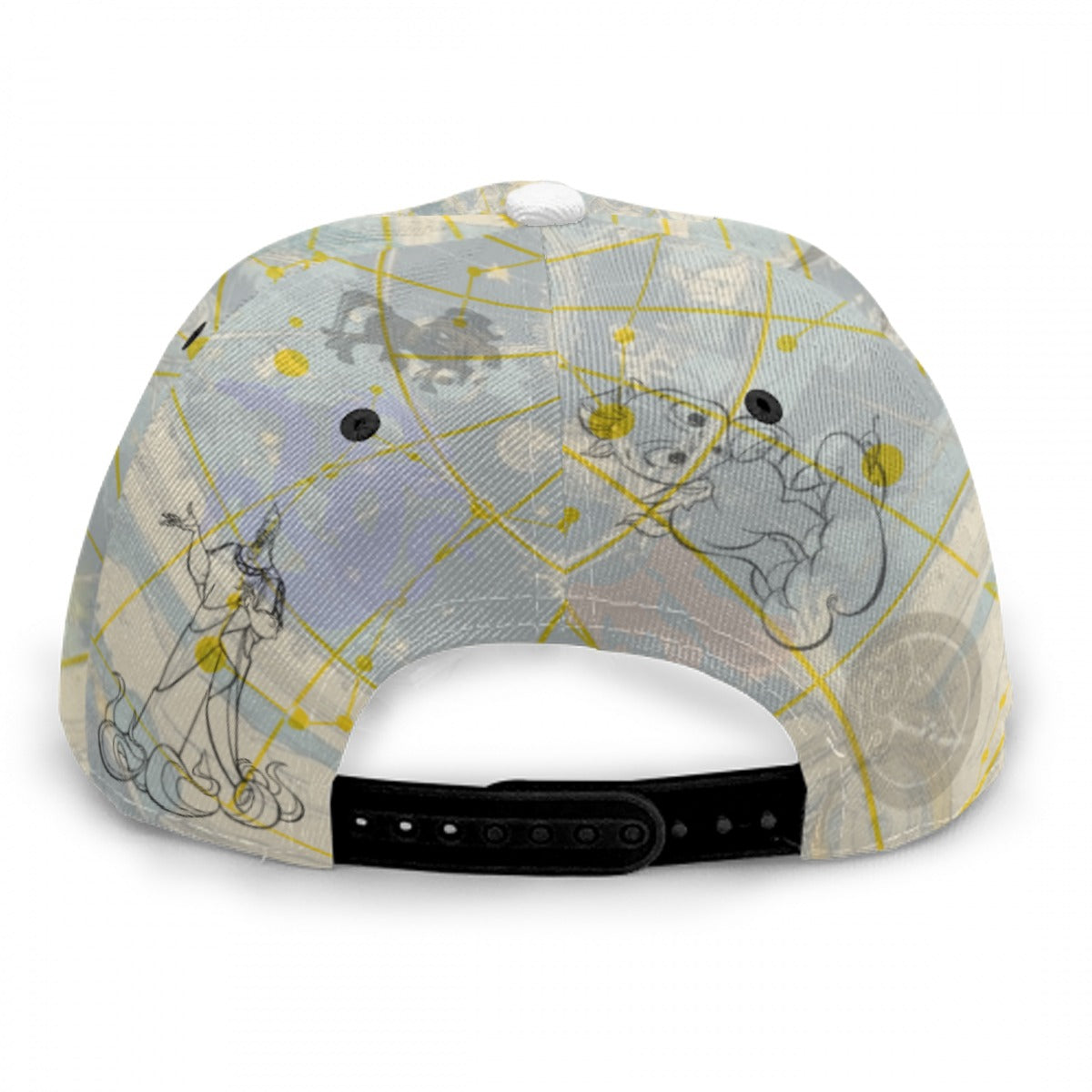 🧢 Celestial Hercules Flat Bill Hat