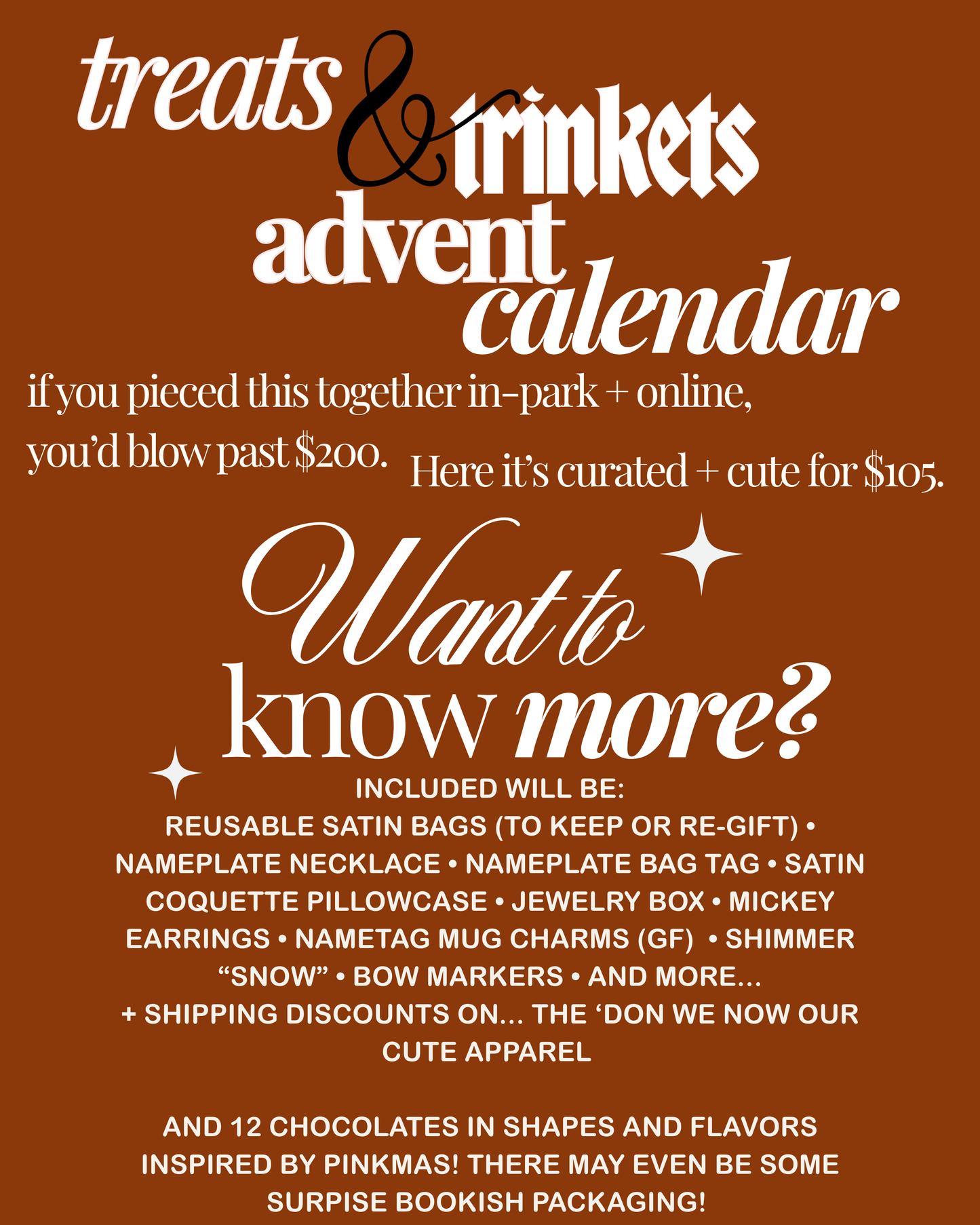 A Very Coquette Christmas (Treats + Trinkets Advent)