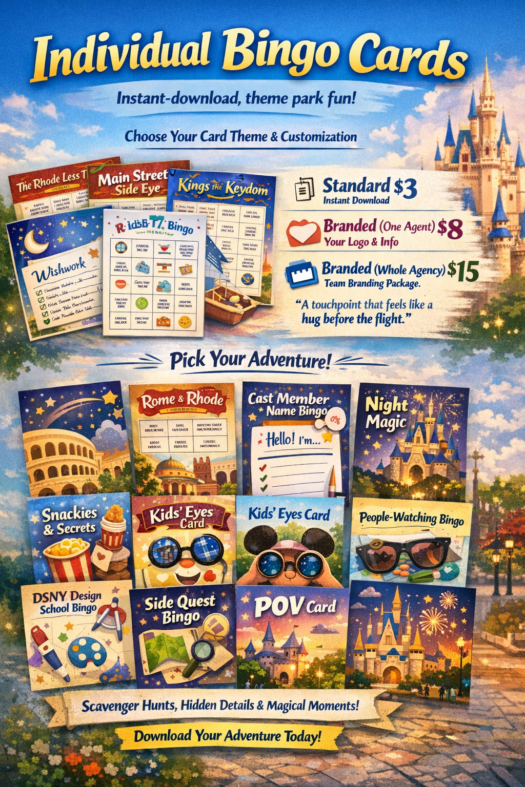 Individual Bingo Cards