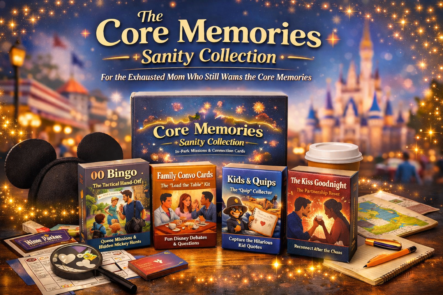 CORE MEMORIES + SANITY COLLECTION: In park entertainment cards (digital)