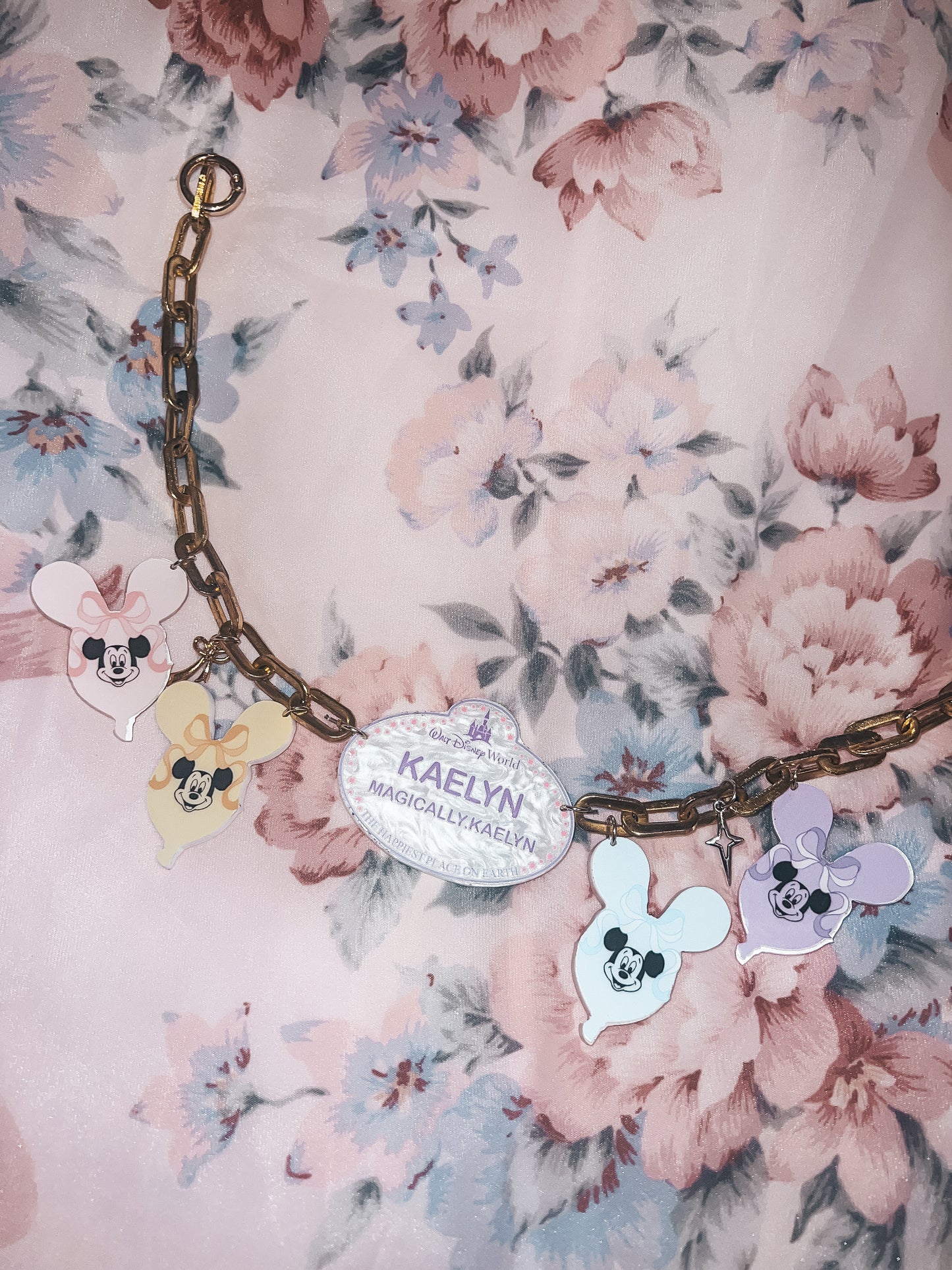 β¨ Disney Nametag Bag Charm | Custom NFC Disney Creator Accessory