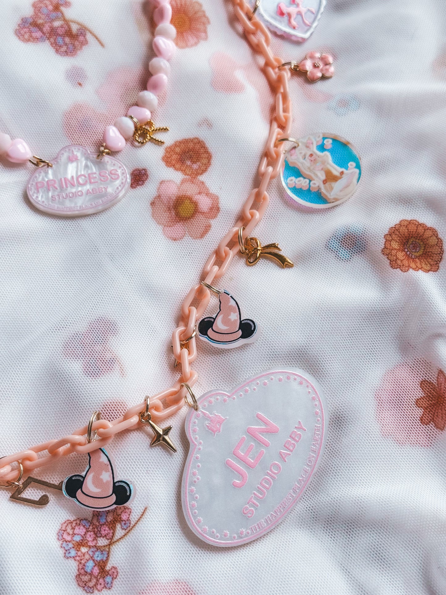 β¨ Disney Nametag Bag Charm | Custom NFC Disney Creator Accessory