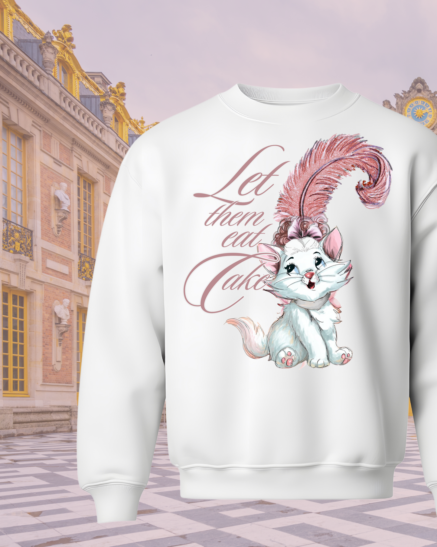 Let Them Eat Catnip - Tee and Sweatshirt  Marie as Marie Antoinette