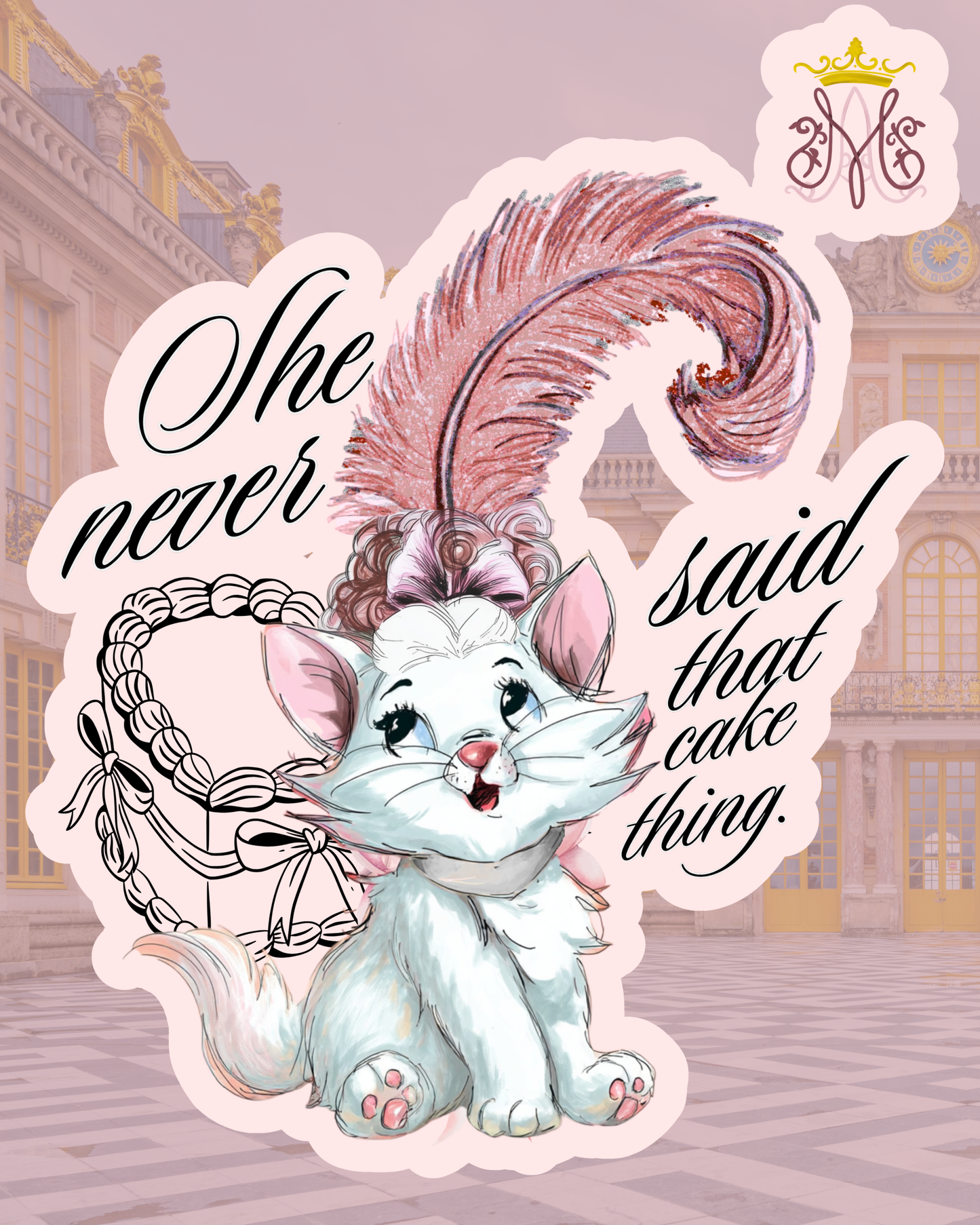 Misquoted Majesty - Tee and Sweatshirt  Marie as Marie Antoinette