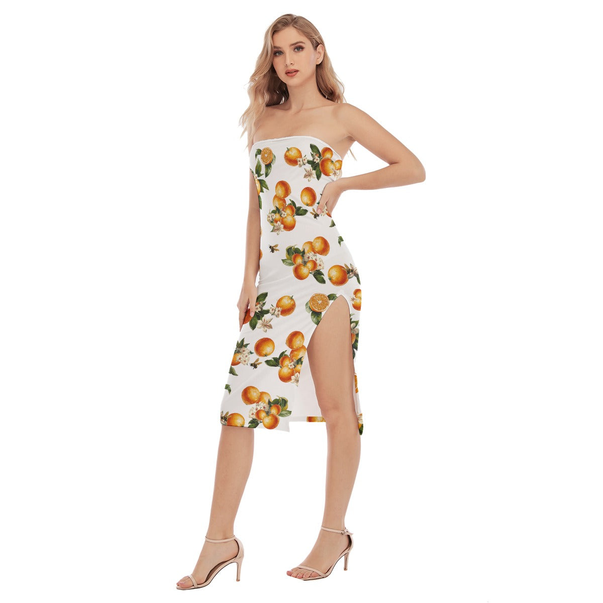 🍊Florida Fresh Tube Dress 🍊