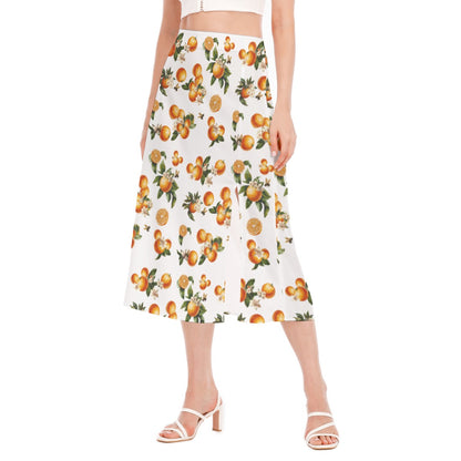 🍊 Florida Fresh Midi Skirt – Breezy, Flattering & Perfect for Every Adventure! 🐝✨