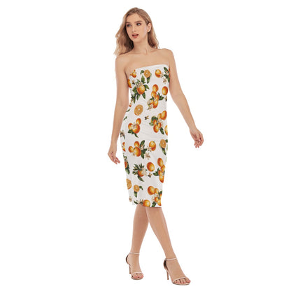 🍊Florida Fresh Tube Dress 🍊