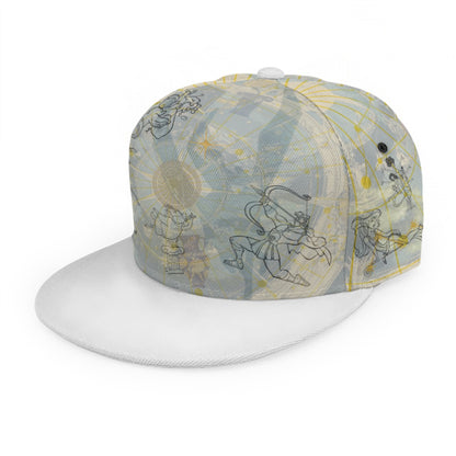 🧢 Celestial Hercules Flat Bill Hat