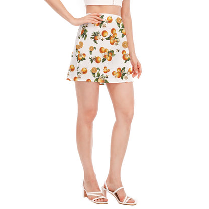 🍊 Florida Fresh Side Split Hip Skirt