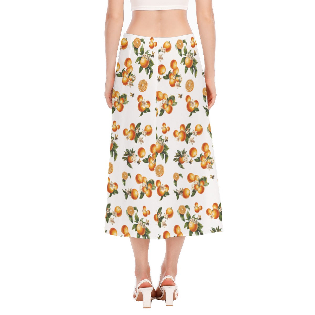 🍊 Florida Fresh Midi Skirt – Breezy, Flattering & Perfect for Every Adventure! 🐝✨