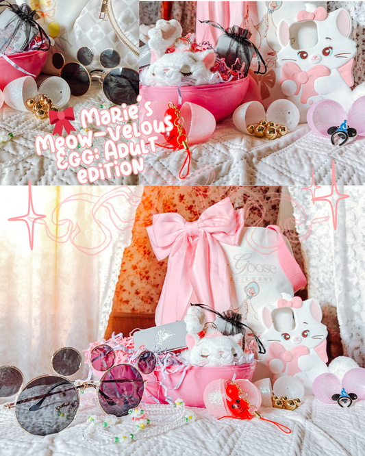 🎀 Marie’s Meow-velous Egg Easter Basket: Adult Edition – Deposit