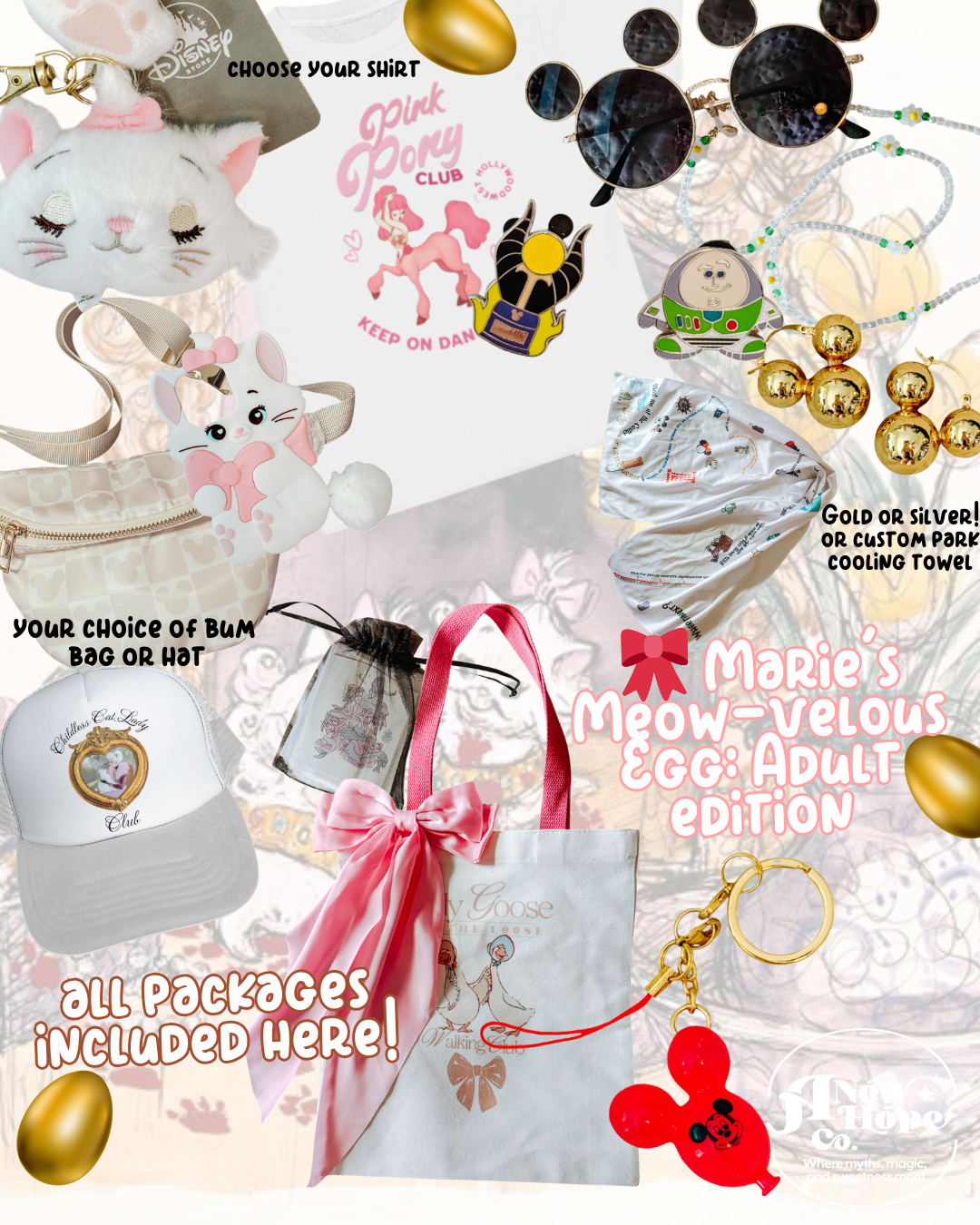 🎀 Marie’s Meow-velous Egg Easter Basket: Adult Edition – Deposit