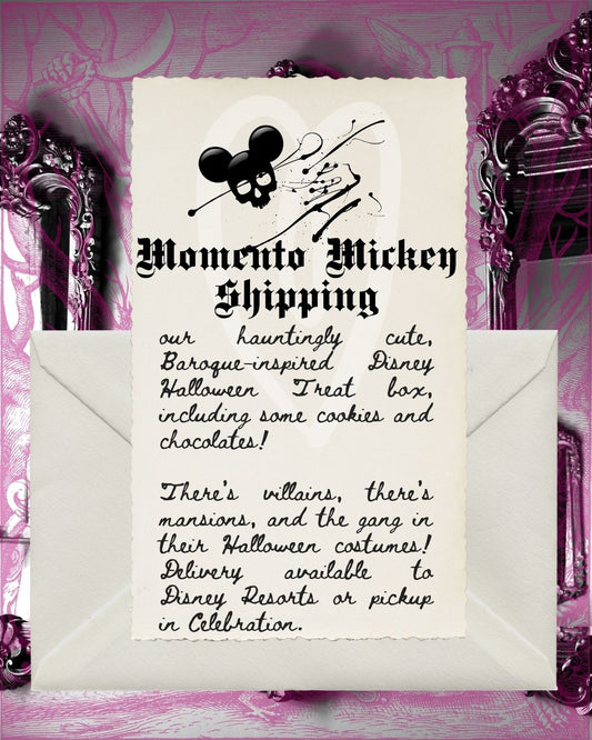 Momento Mickey Halloween Chocolate Shipping Box