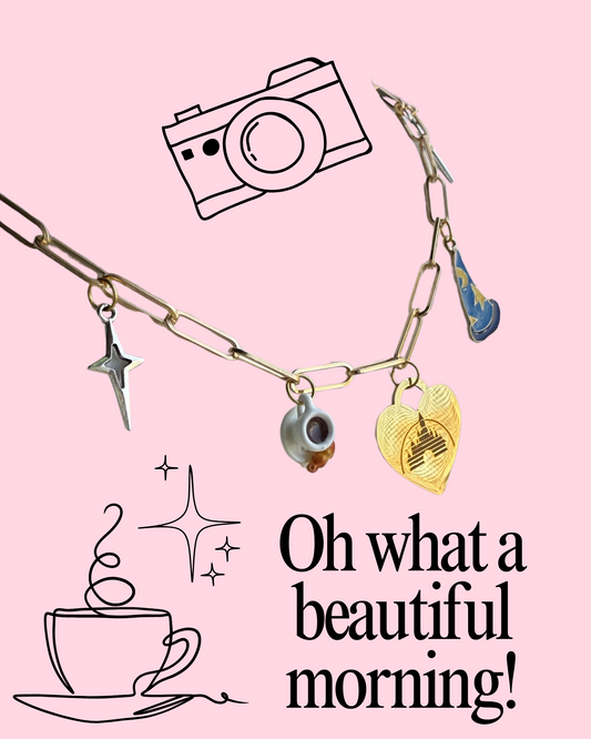 Custom Charm Necklace: 🔗 Paperclip Chain