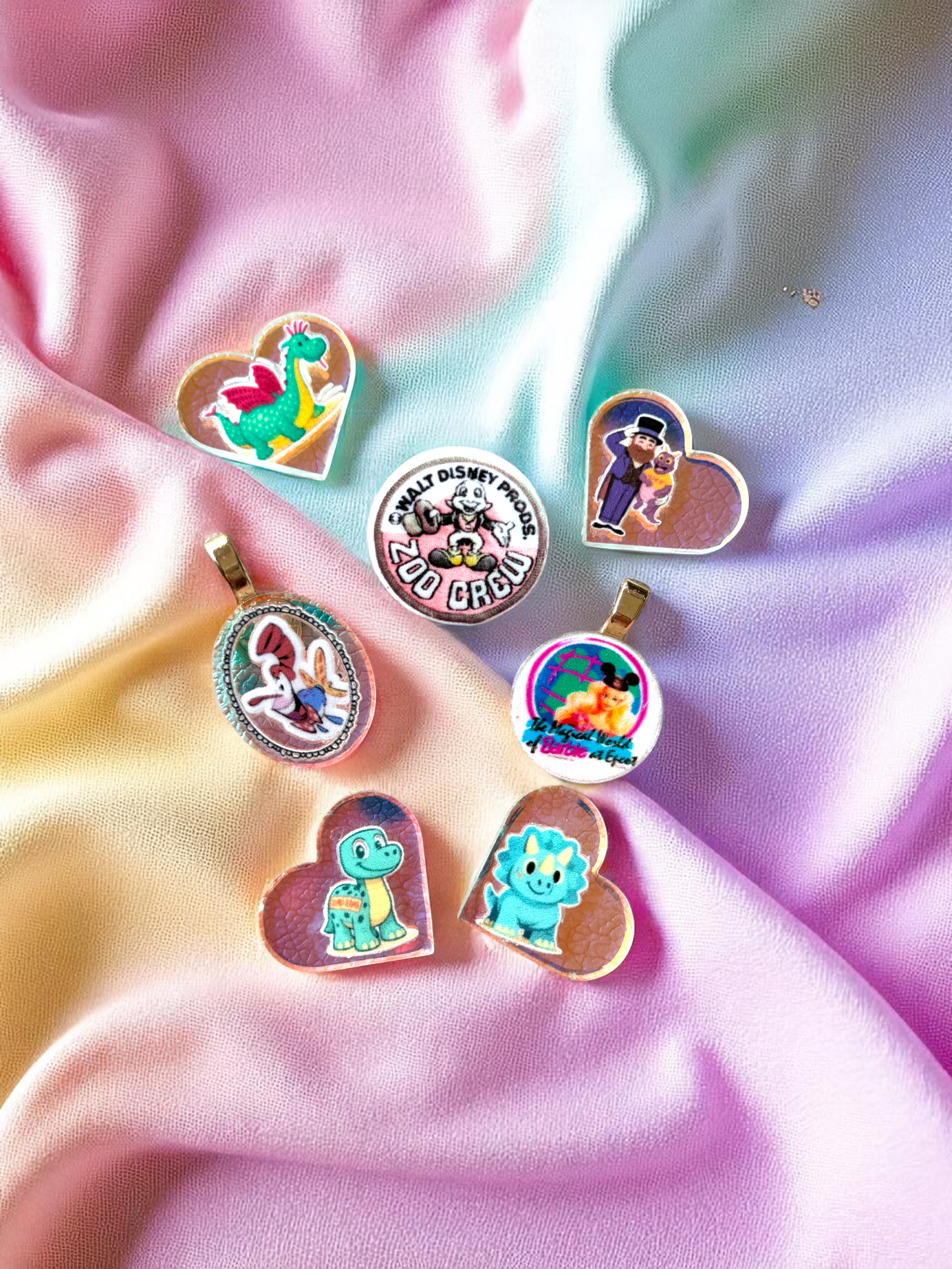Charm Necklace – Custom - Sweat-Resistant Chain + Pearls 💖