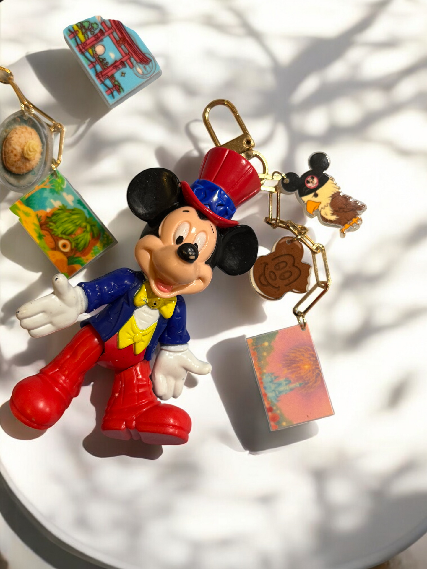 Vintage EPCOT Bag Charms – Featuring 1994 McDonald’s World Showcase Toys