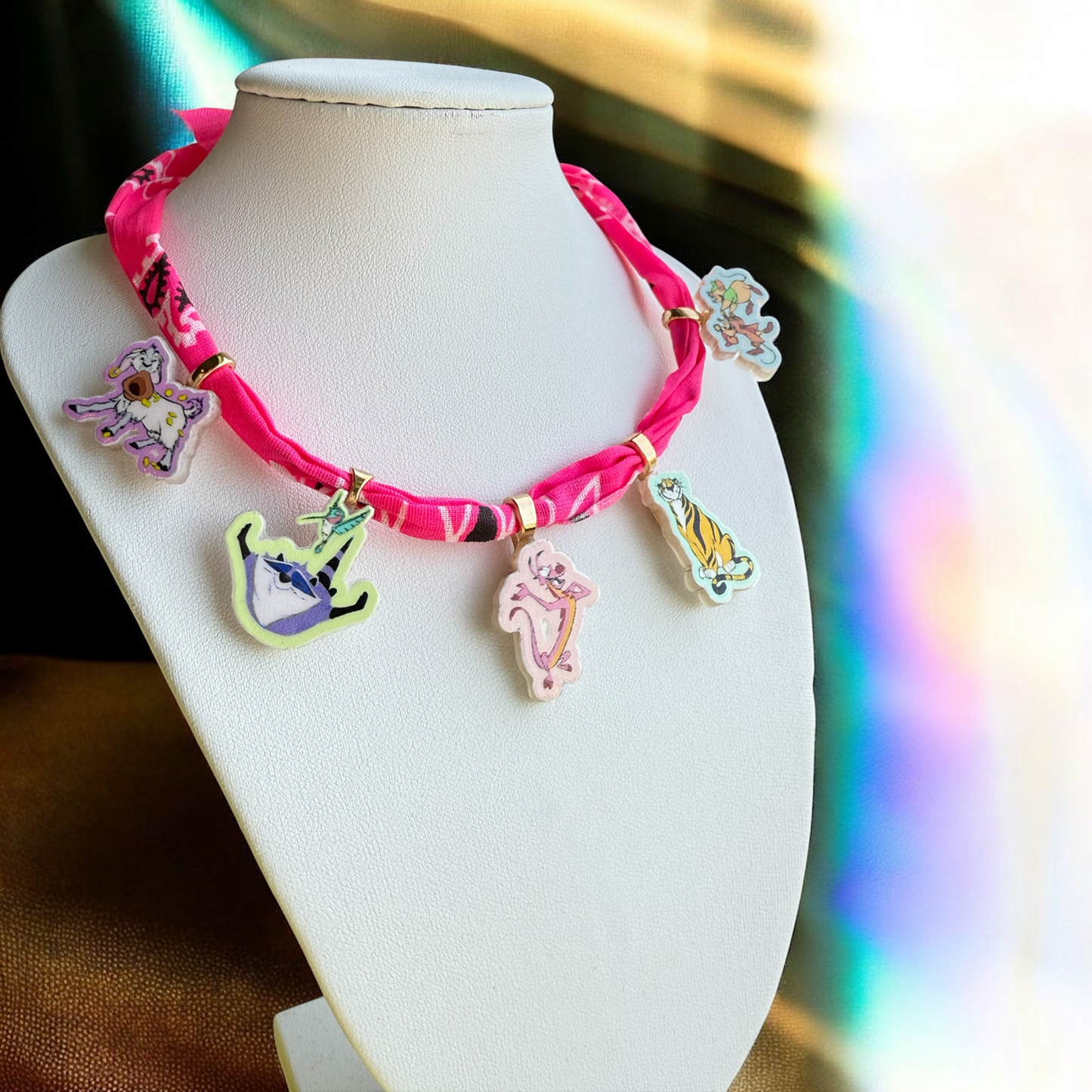 Riviera Magic Bandana Necklace (or Bracelet) – Chic, Convertible, & Customizable ✨