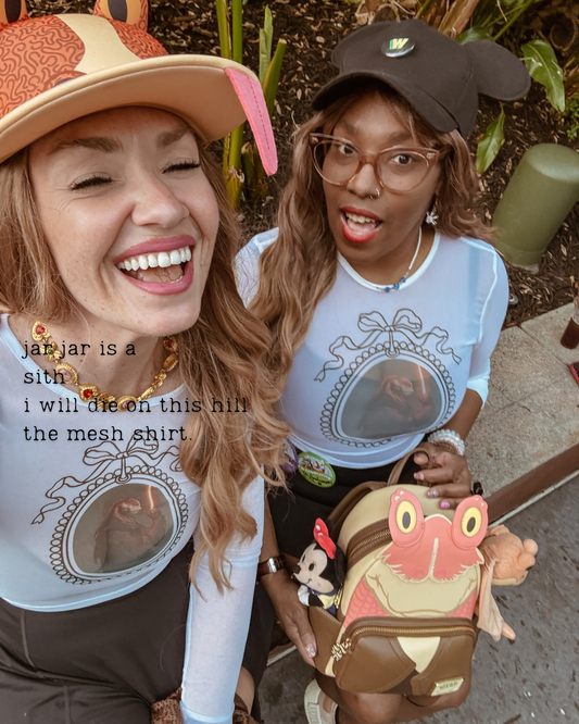 Darth Jar Jar: The Hill I will Die On - The Mesh Shirt