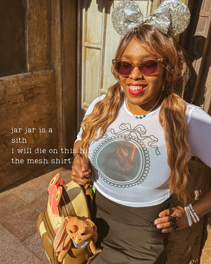 Darth Jar Jar: The Hill I will Die On - The Mesh Shirt
