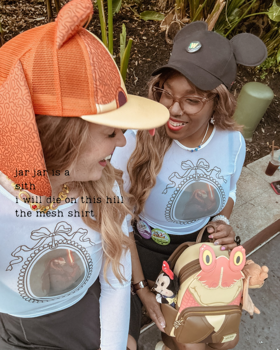 Darth Jar Jar: The Hill I will Die On - The Mesh Shirt